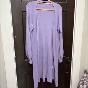 SHEIN Lavender Women's Cardigan